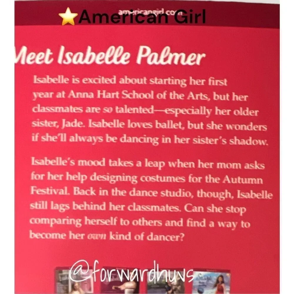 Bundle Sale 3 for $15 | American Girl | Isabelle | Book 1